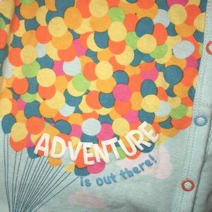 🎉3 for $15 Up Balloons sleeper onesie